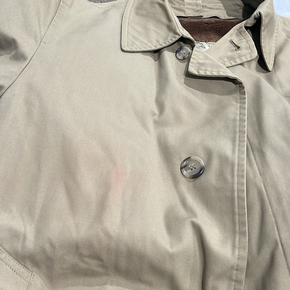 London Fog Brown Fleece Lining - Picture 14 of 14